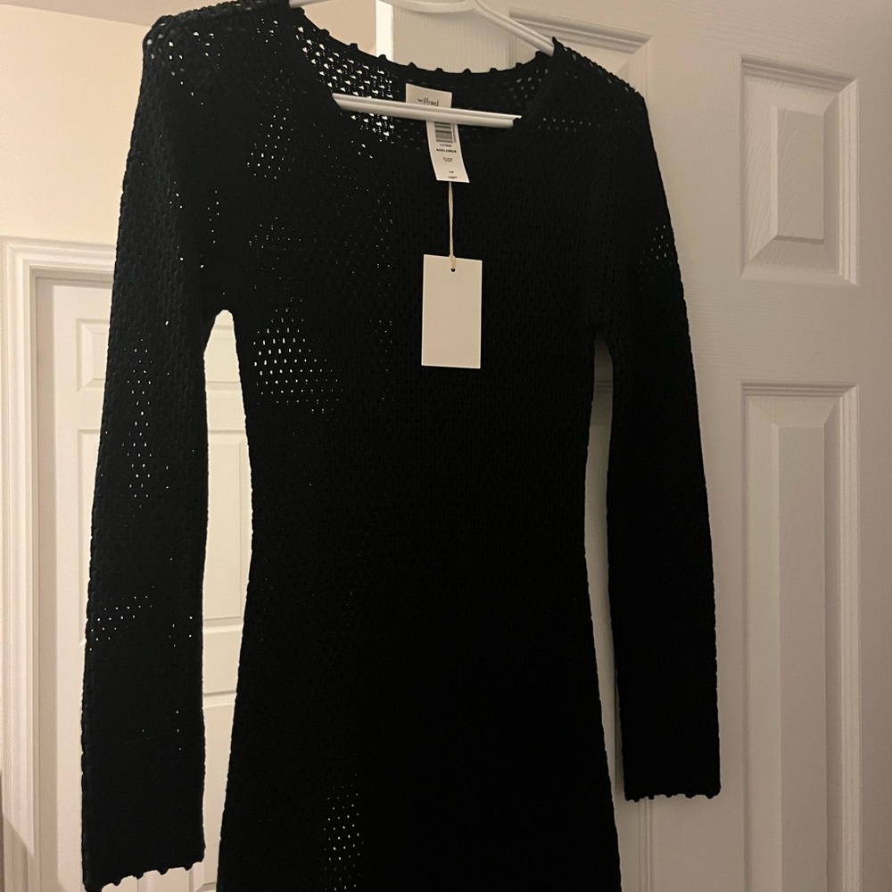 Aritzia Adelonda Dress (Black)